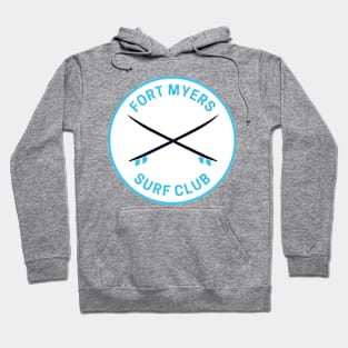 Vintage Fort Myers Florida Surf Club Hoodie